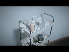 Carrelli portaoggetti con ruote bloccabili