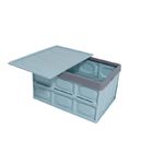 Antipolvere pieghevole di plastica quadrato staccabile dei contenitori di stoccaggio pp della famiglia del cubo