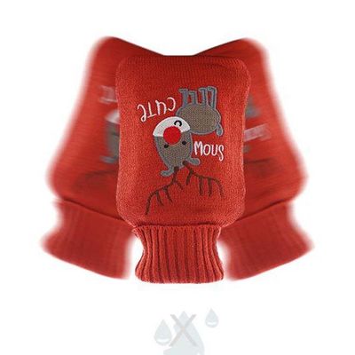 Qualità Riscaldamento di gomma della mano della borsa di acqua calda di Autumn Winter Christmas 2.4mm fabbrica