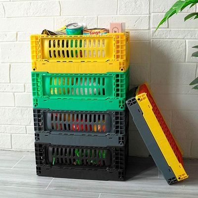 Qualità Famiglia insipida piegante di plastica quadrata della cassa di stoccaggio del cubo pp fabbrica