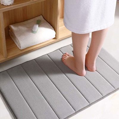 qualità Bagno Mat Quick Drying della toilette di Shaggy Memory Foam Non Slip fabbrica